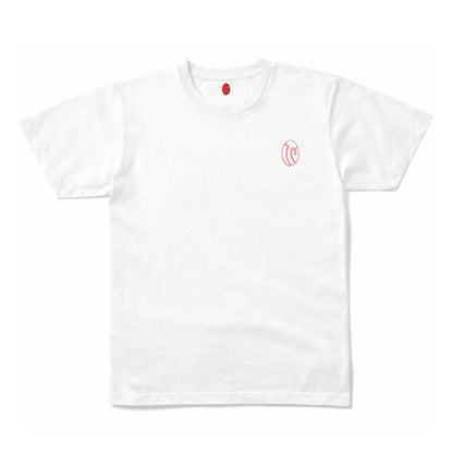 ITU SKELETAL LOGO TEE (RED)