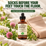 SOCKS BEFORE YOUR FEET TOUCH THE FLOOR.